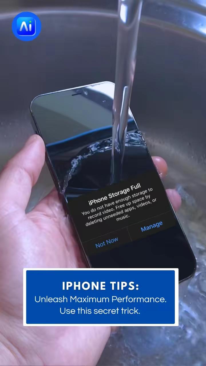 Unlock hidden storage & boost iPhone speed.