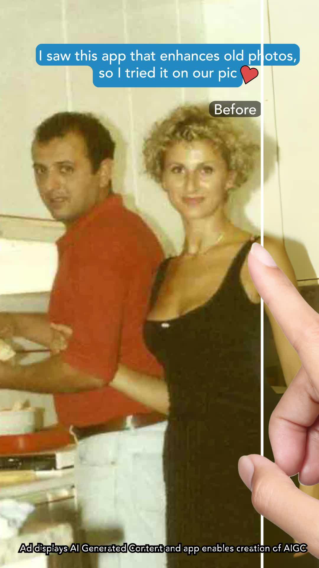 Restore your old photos in one click