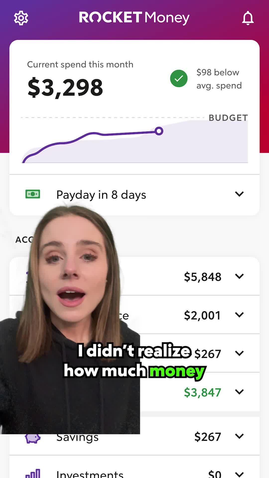 idk who actually reads these but download rocket money