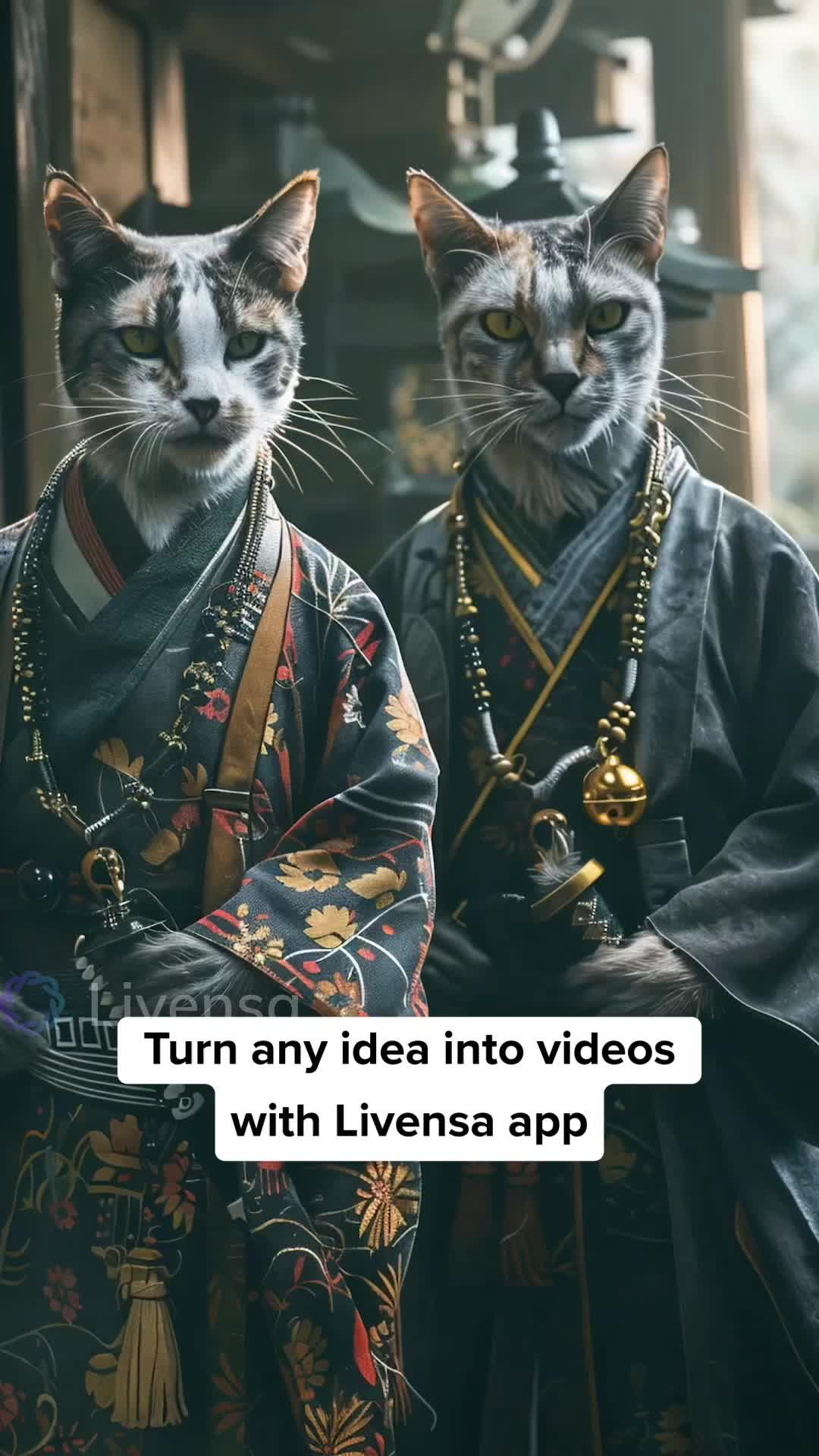 Create Al videos with your own words on mobile