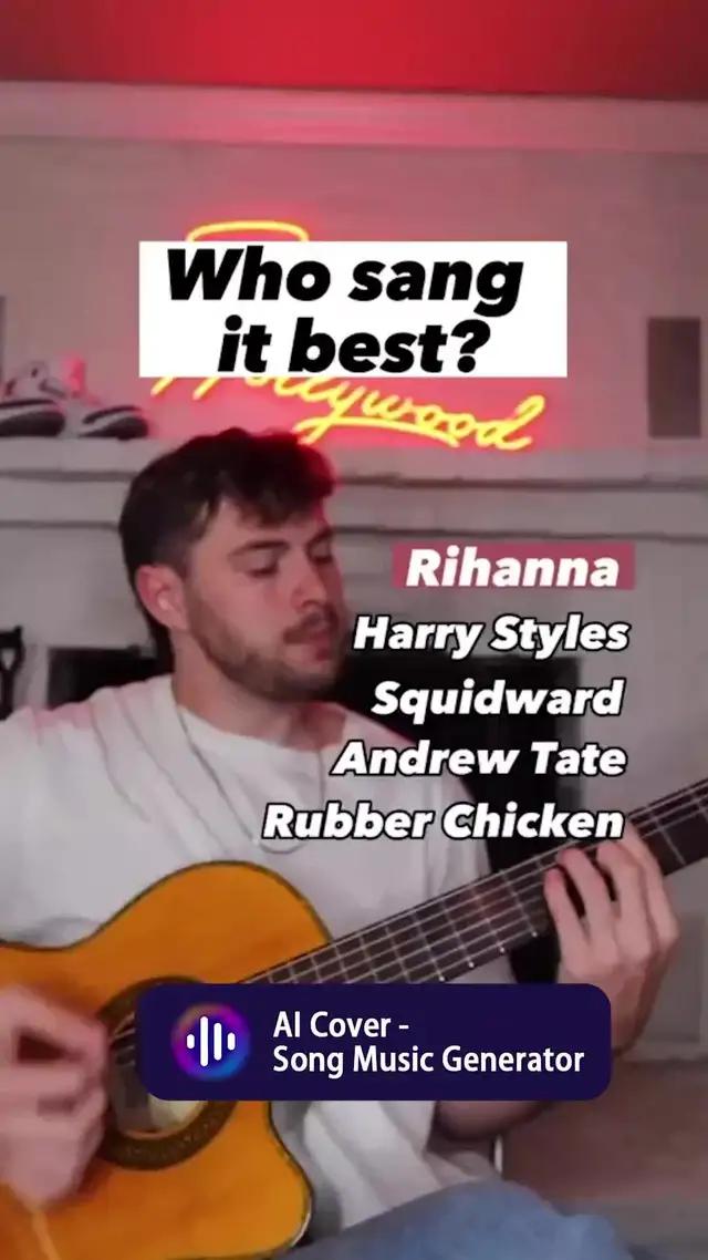 Pick a Song. Pick a Voice. Create own songs