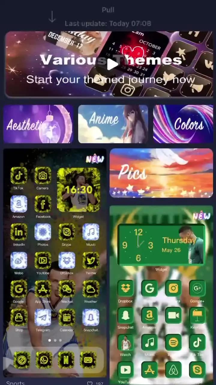 One Tap change your iCon!!