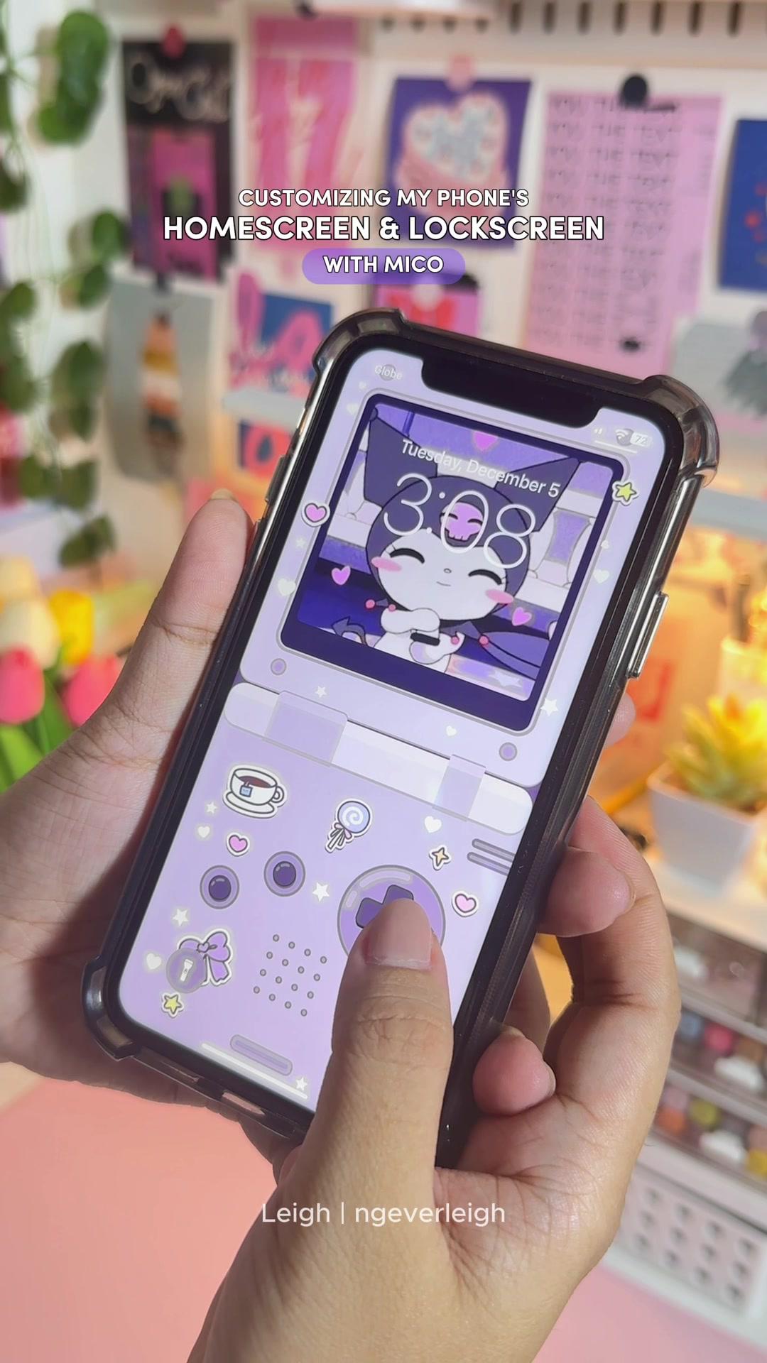 App reco: MICO — 🤍 I changed my wallpaper, homescreen and lockscreen theme using this cute app. You should try it too!  Ps. This app is for iOS only 🌷 #micowidget #micolockscreen #micoapp #wallpaper #aesthetic #ios17