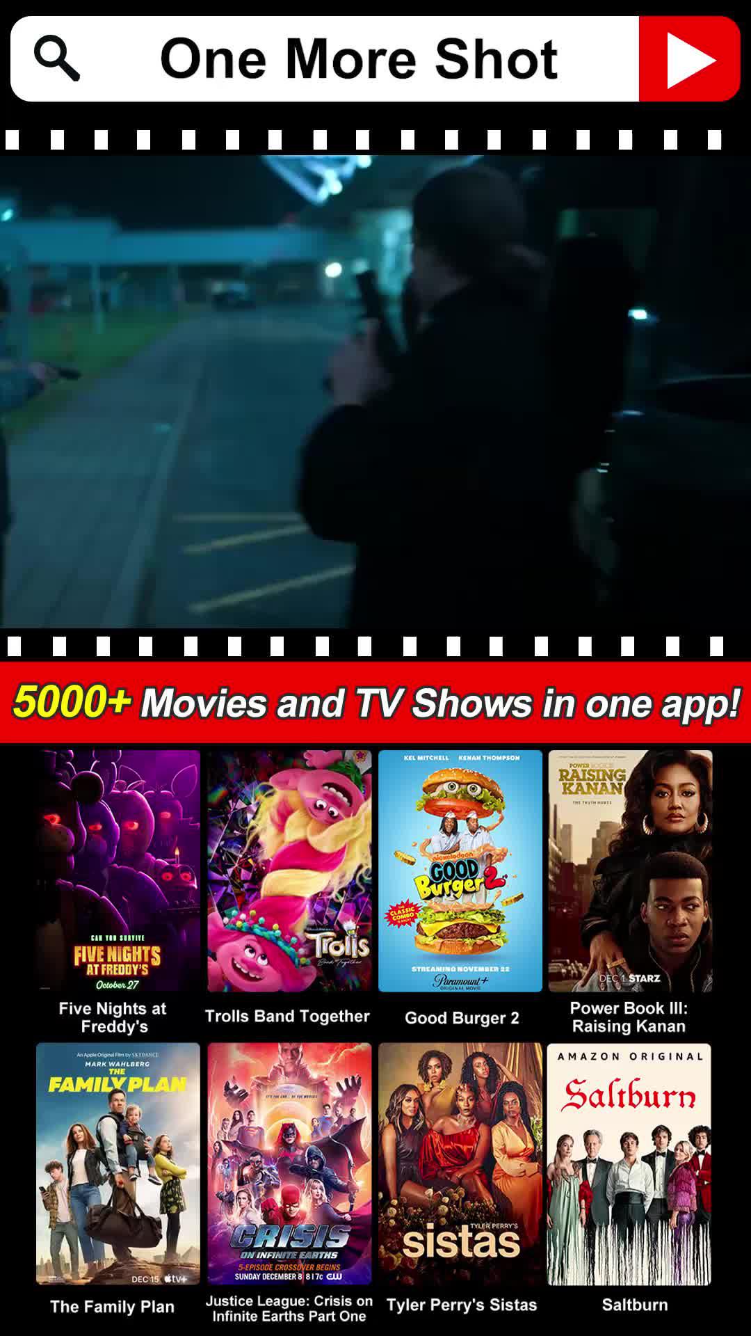 Watch blockbuster movies as you like