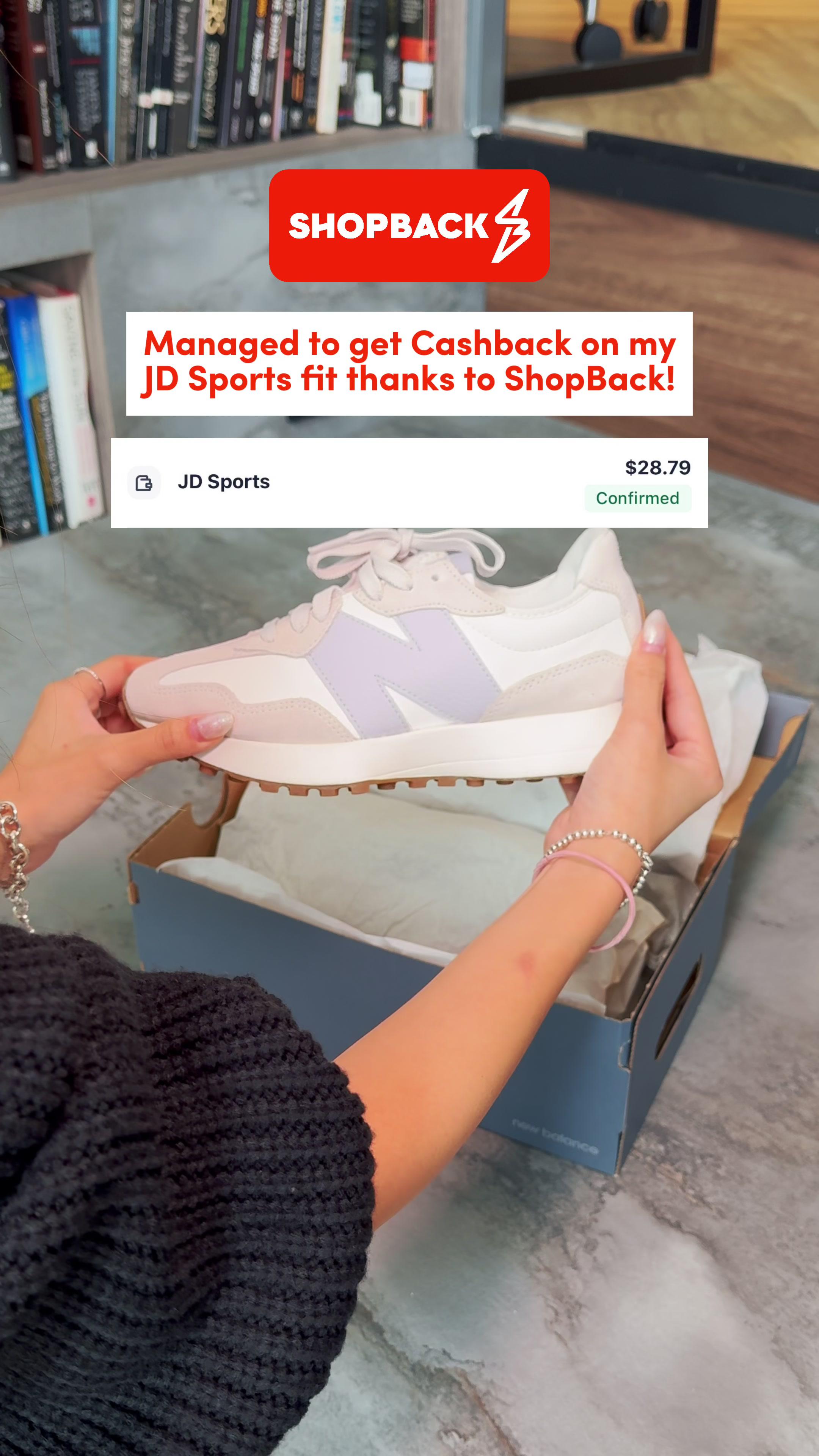 Managed to get some Cashback for our new fits from JD Sports thanks to ShopBack ✨