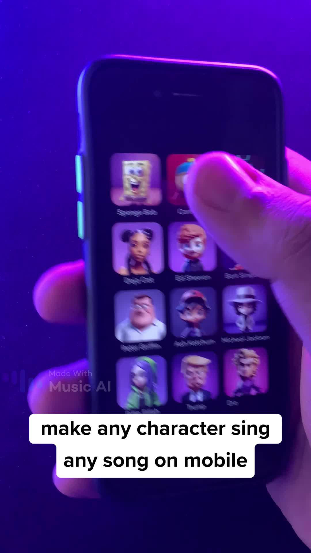 Create AI covers with your own voice on mobile