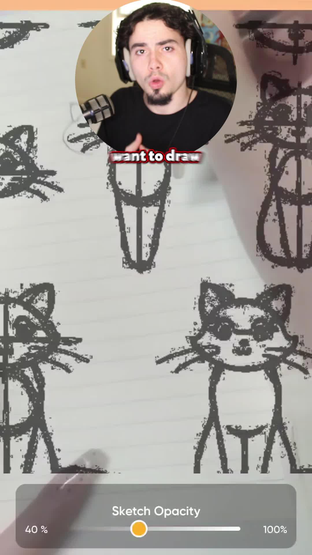 Make a sketch and paint it