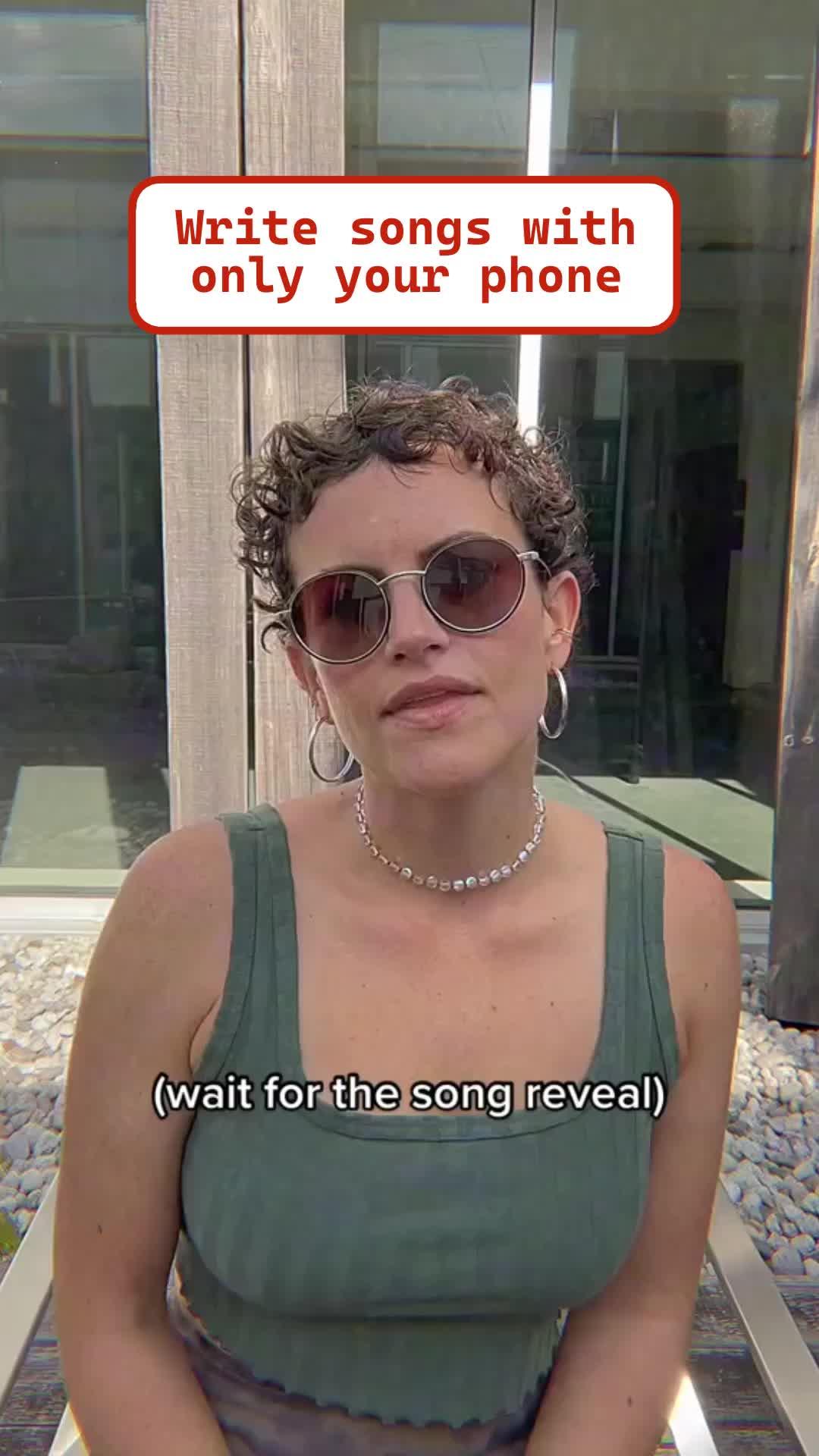 Generate chords, write lyrics, and track audio anywhere! #madewithdemo 🎤: Darien Clea