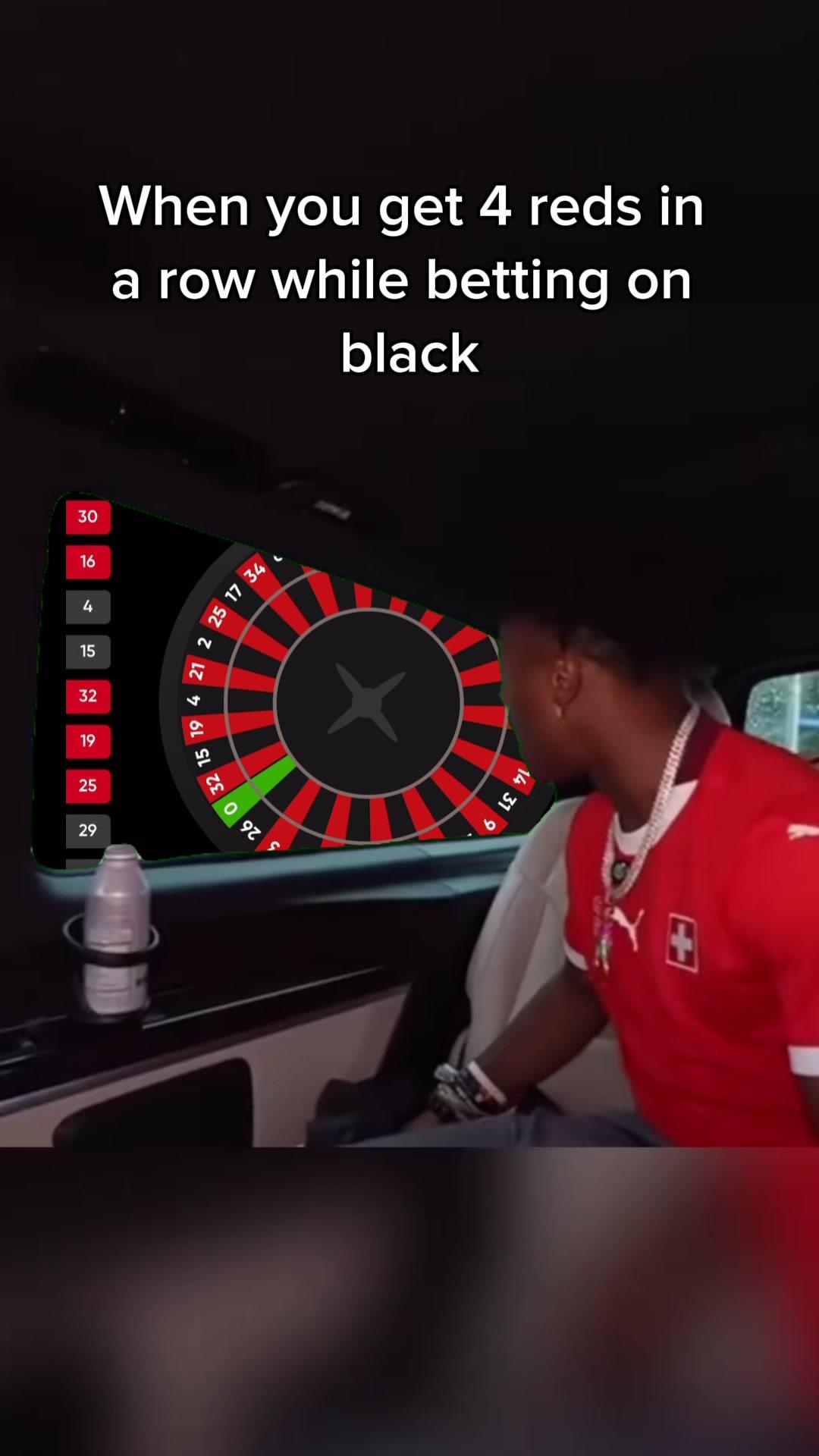 Who told me to put my paycheck on black again!? 😂🤣 #gaming #funny #ishowspeed #speed