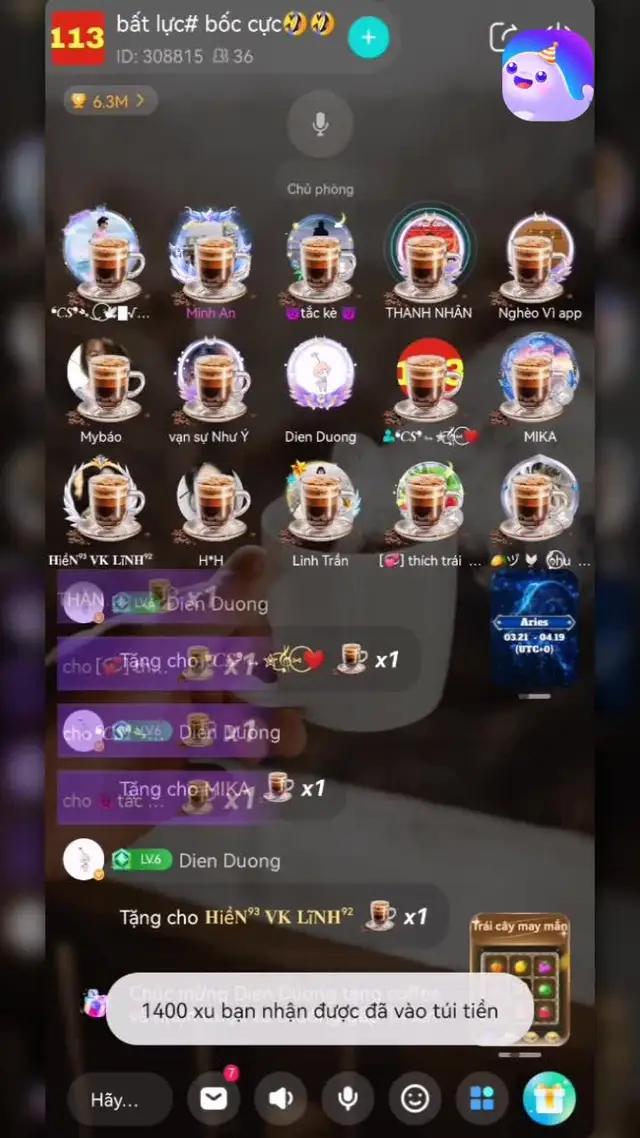 Phòng chat thoại 24 giờ