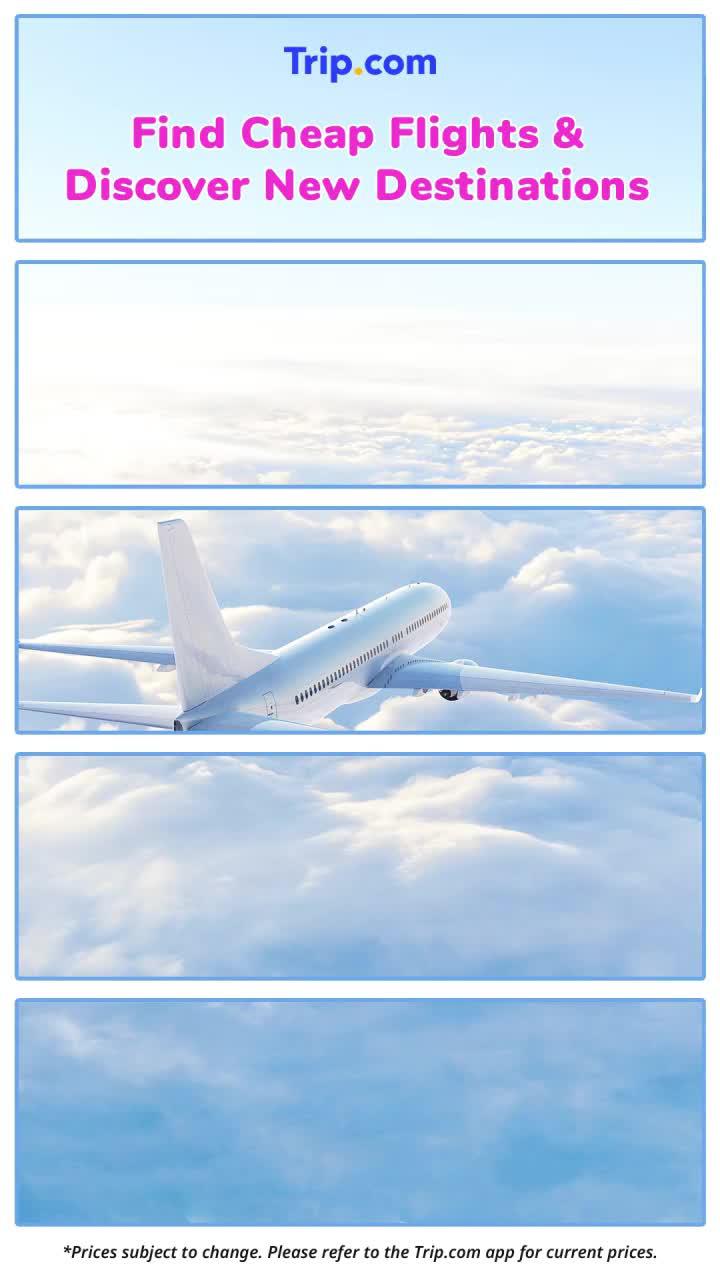 Get huge savings on flights!