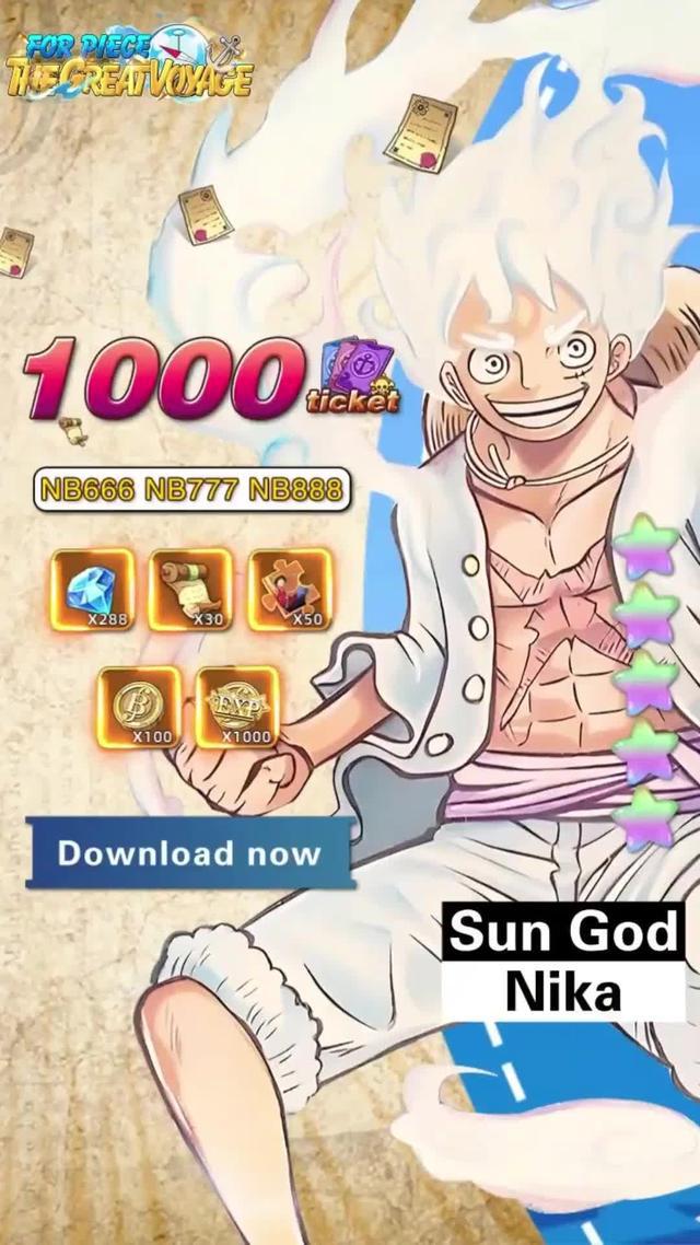 Get SSR Luffy Compete for Top Spot.Free Summon x 50