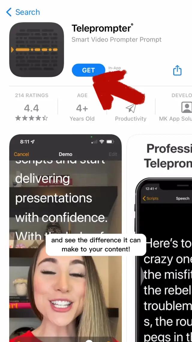 Join 1M+ creators using Teleprompter