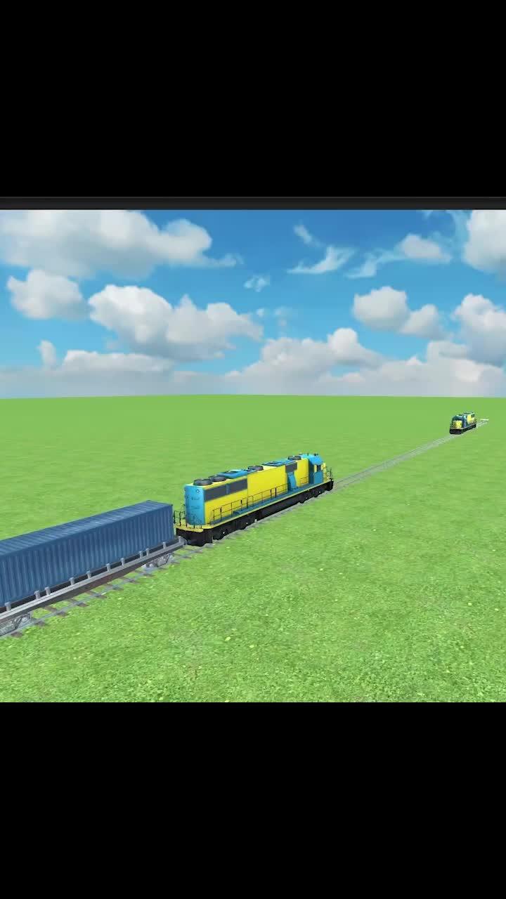 Train vs cars beamng