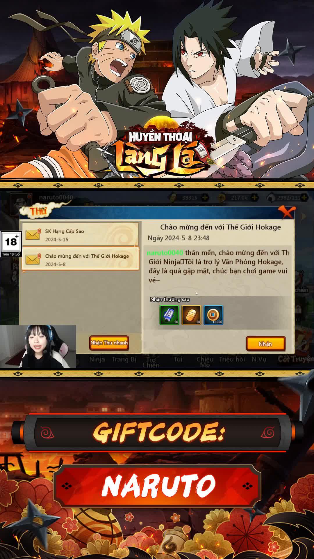 Tải Game Nhận Naruto SSR