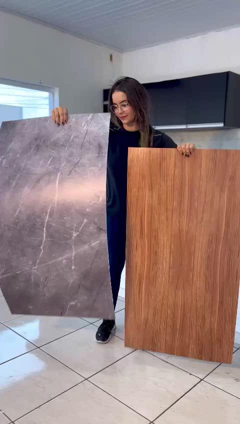 Placa Decorativa Flexível Revestimento De Parede Pvc 118x60