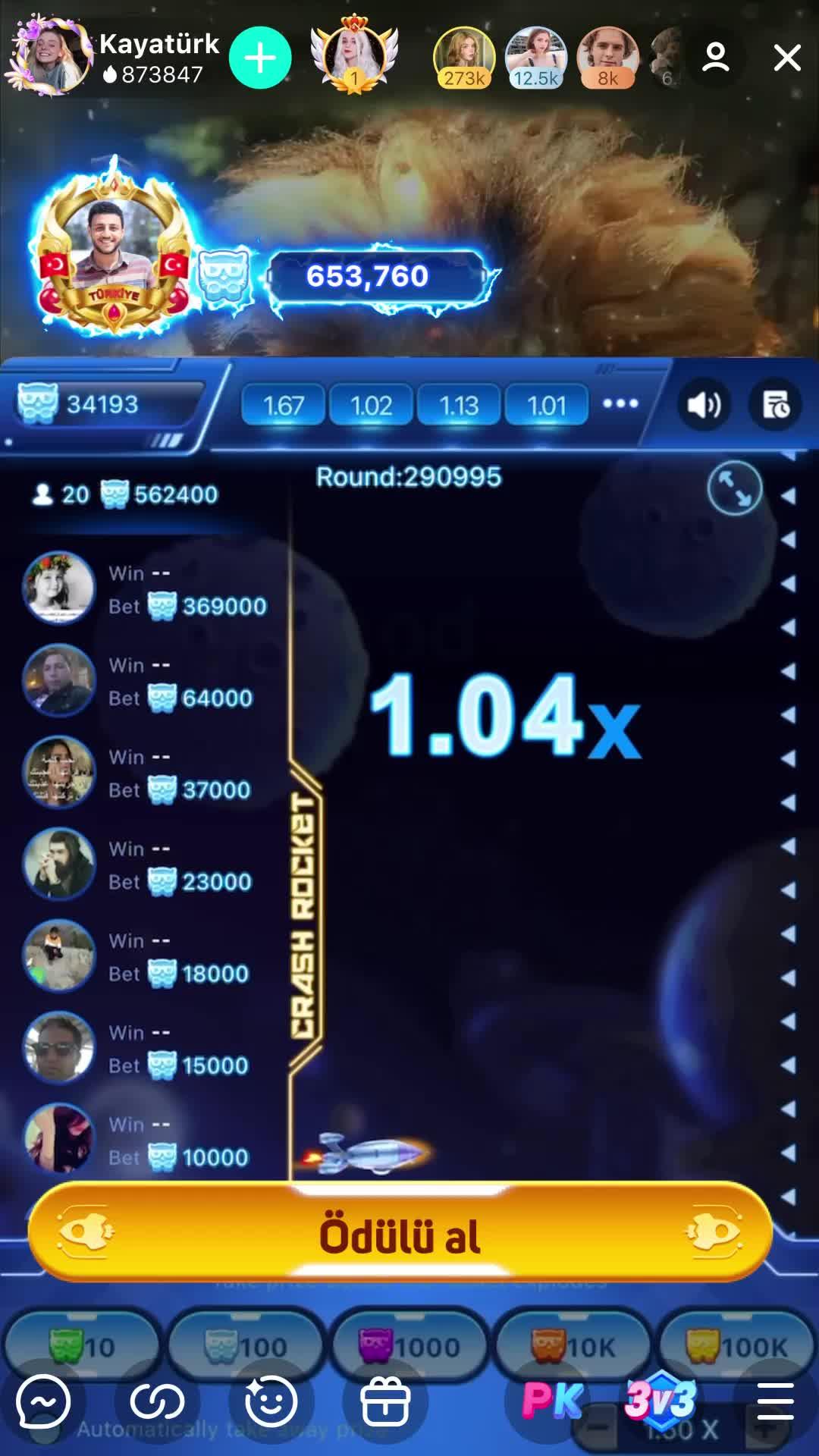 MICO 'da milyonlarca jeton kazanmak için oyuna katılın!