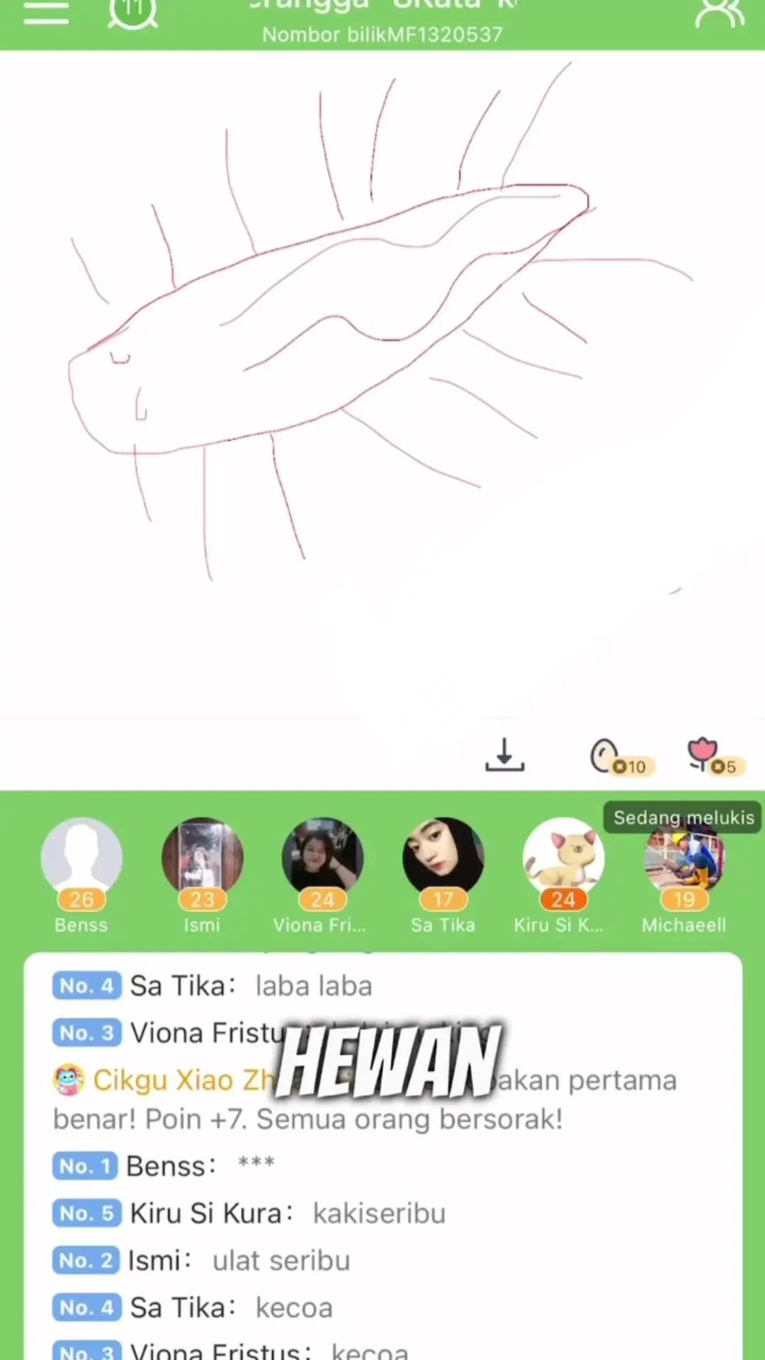 Coba tebak gambar yang terakhir #WePlay #KeseruanWePlay #GuessMyDraw #DrawandGuess 