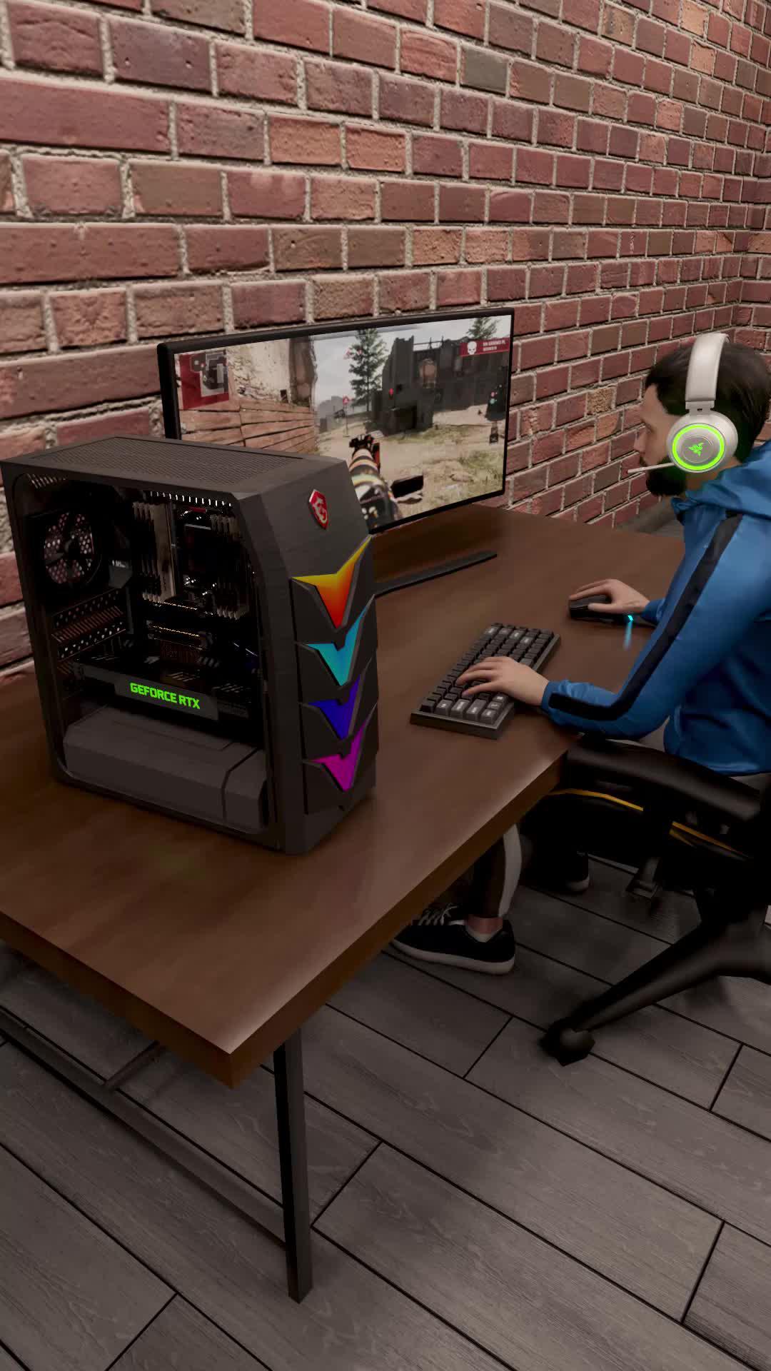 PC is sparking your gaming cafe.. Come on replace the computer in your Internet gaming cafe