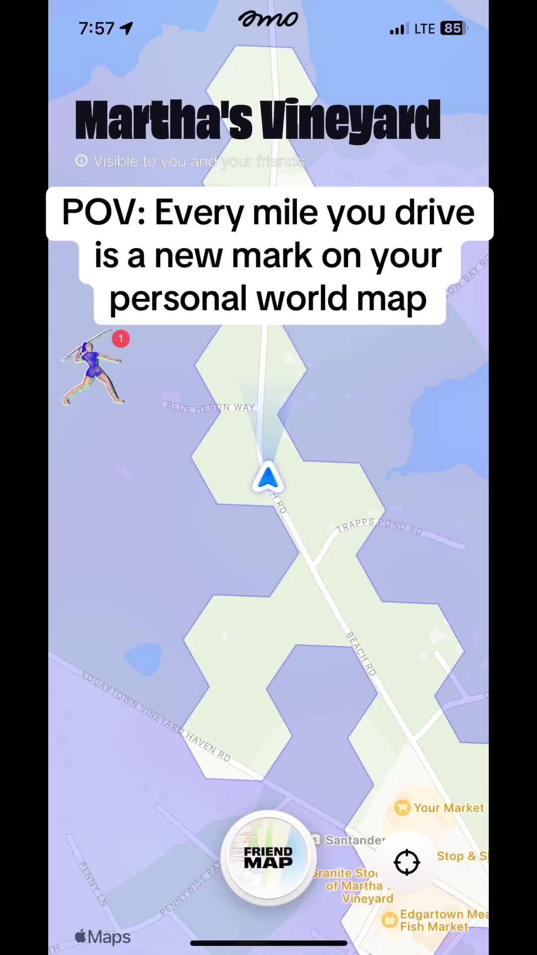 One scratch at the time #bump #scratchmap #map #travel