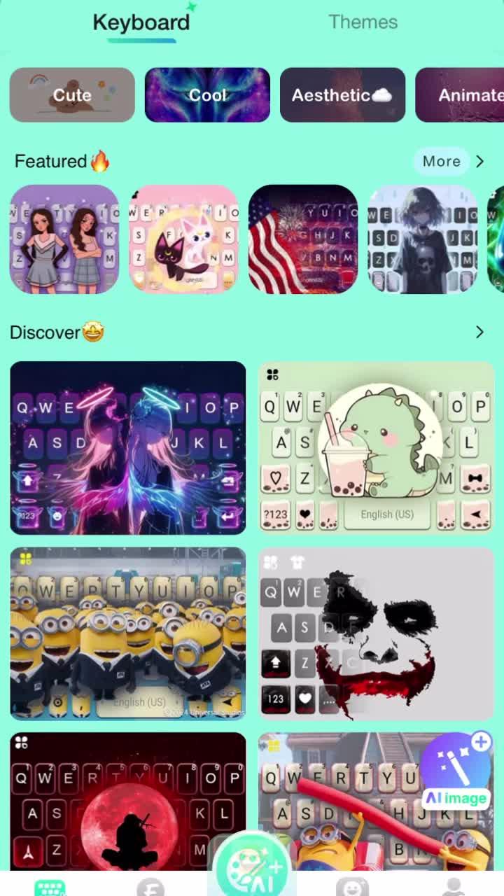 DIY your own mobile keyboard ! Try it free now !
