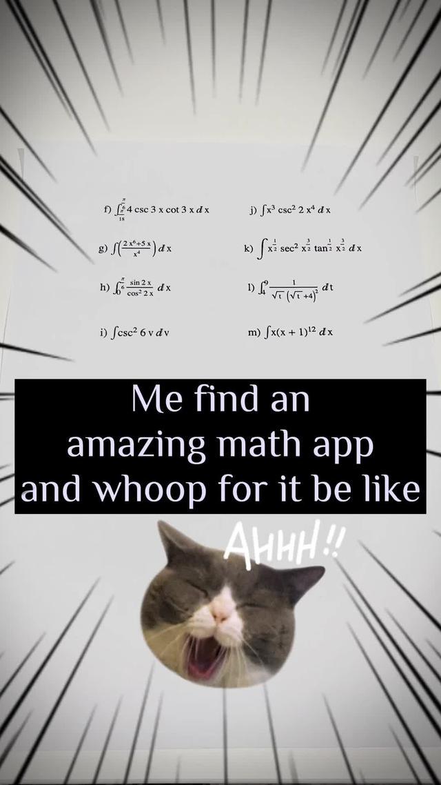 Scan Math is a must-have App for all levels of students