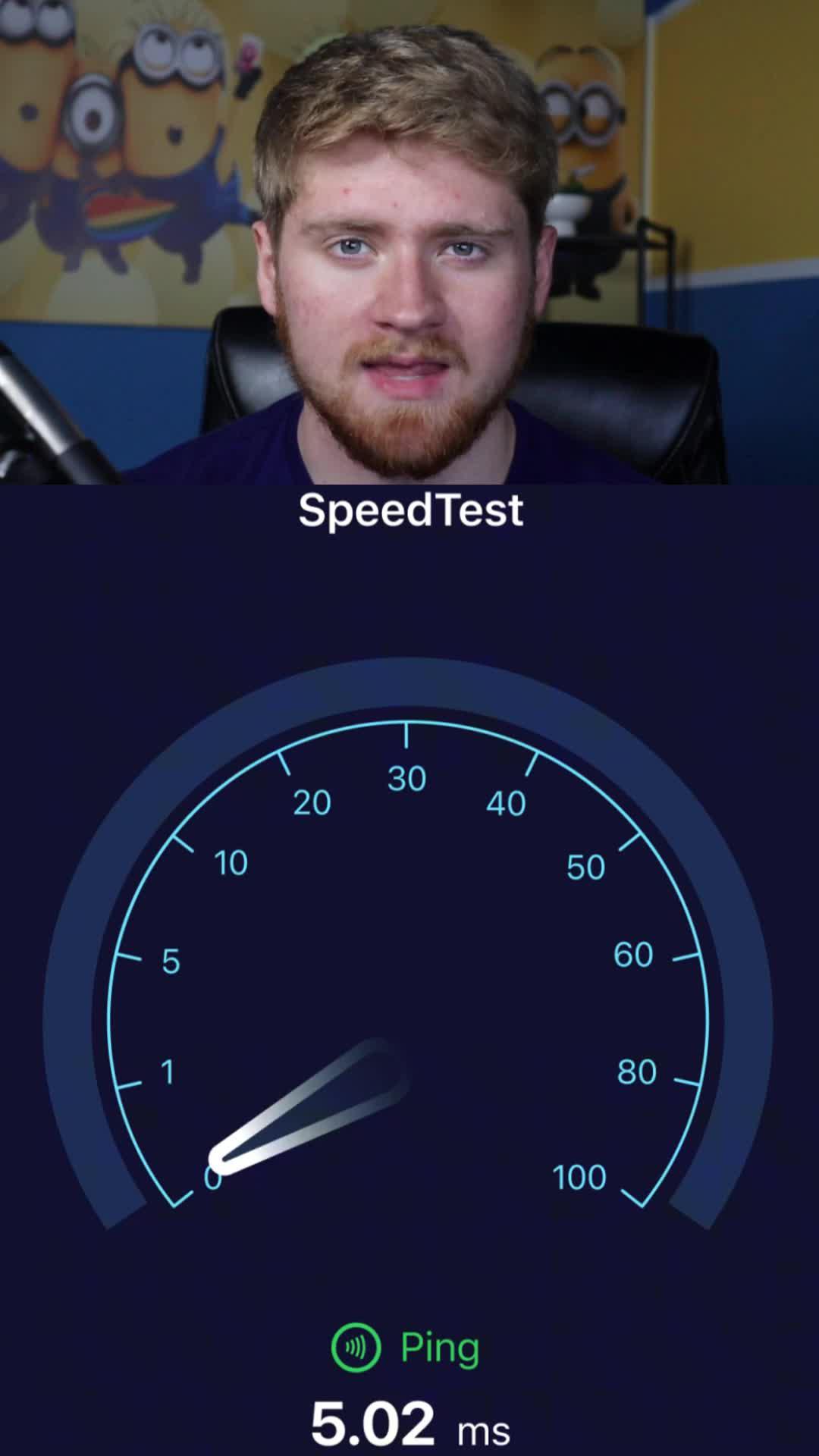 Check your internet speed