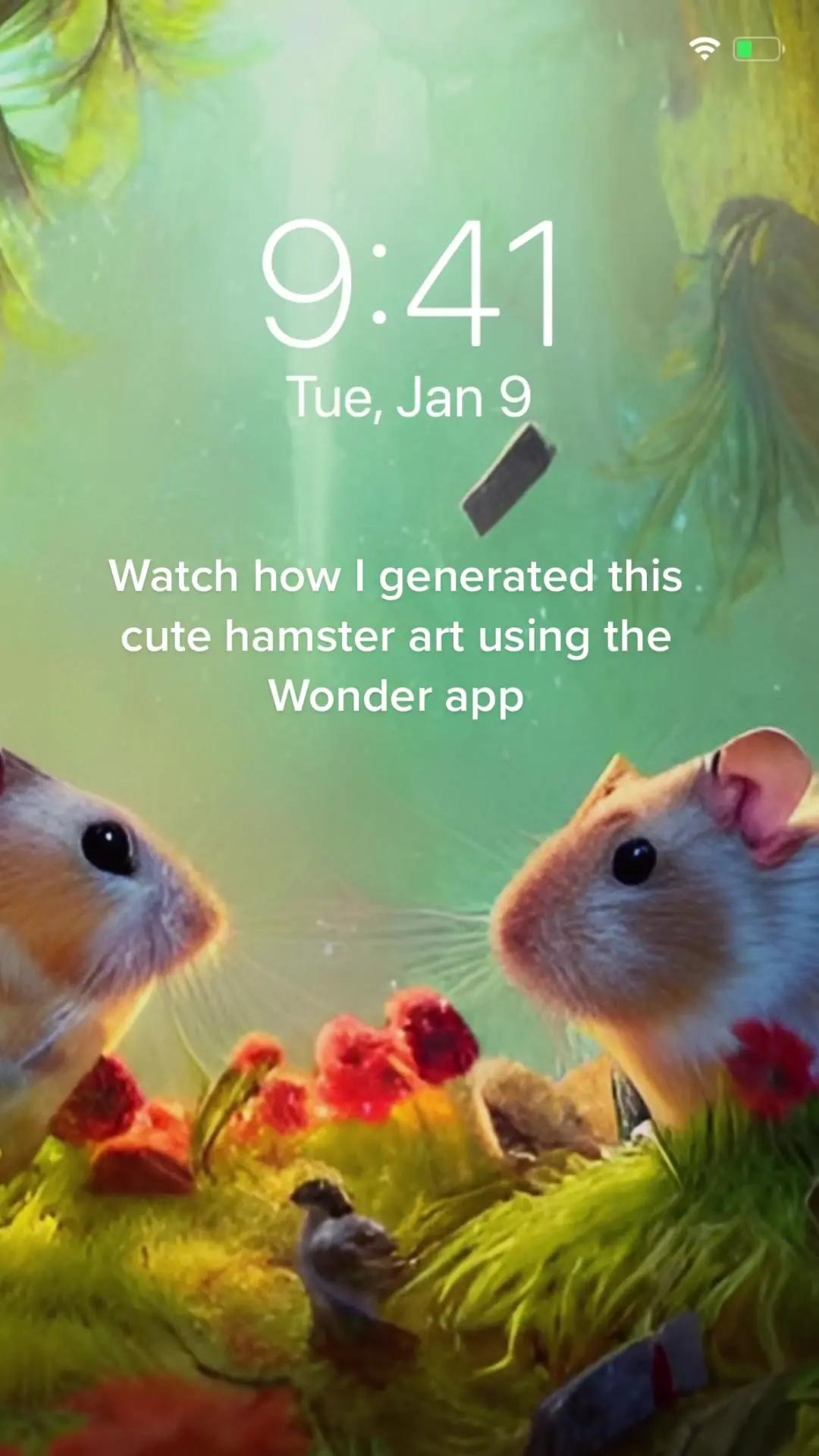 Best app for AI generated artwork 😎 #wonderapp #wonderai 