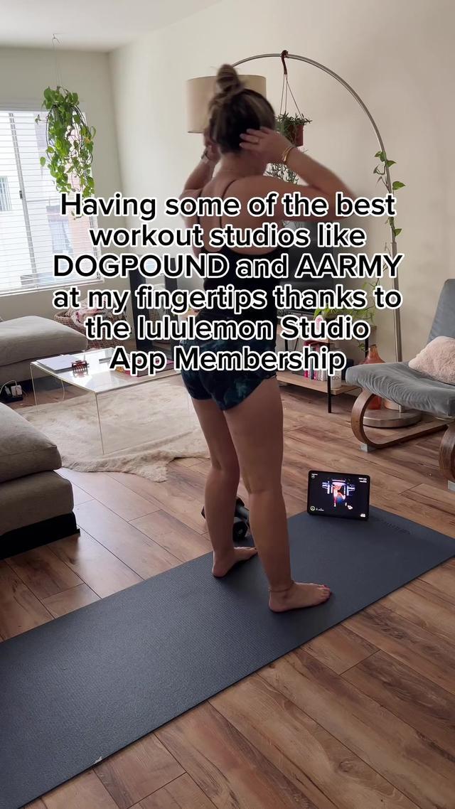 Introducing lululemon Studio App Membership! 10,000+ classes. Start your free trial today.