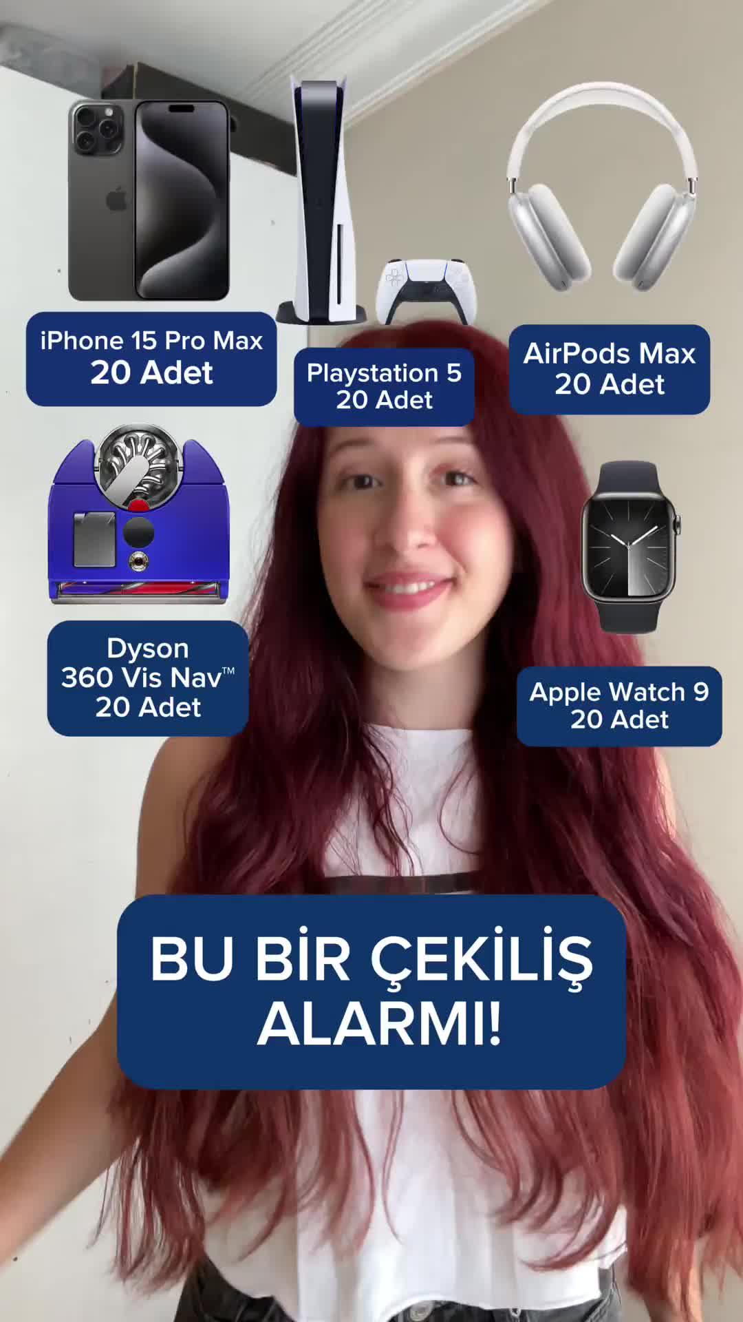 iPhone 15 Pro Max ve PlayStation 5 gibi 100 teknolojik hediyeden birini kazanma şansı! Siz de hemen Garanti BBVA Mobil'den müşterimiz olun, TEKNO100 kodu ile çekilişe katılın. 