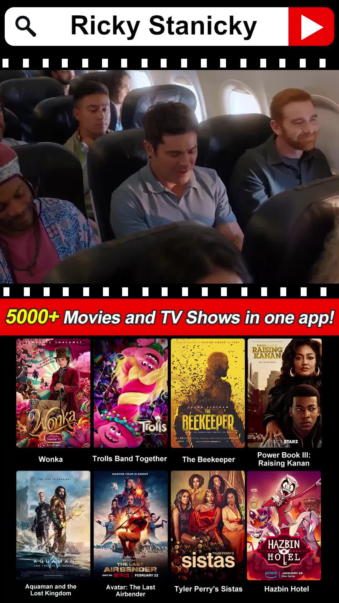 Live updates of popular movies