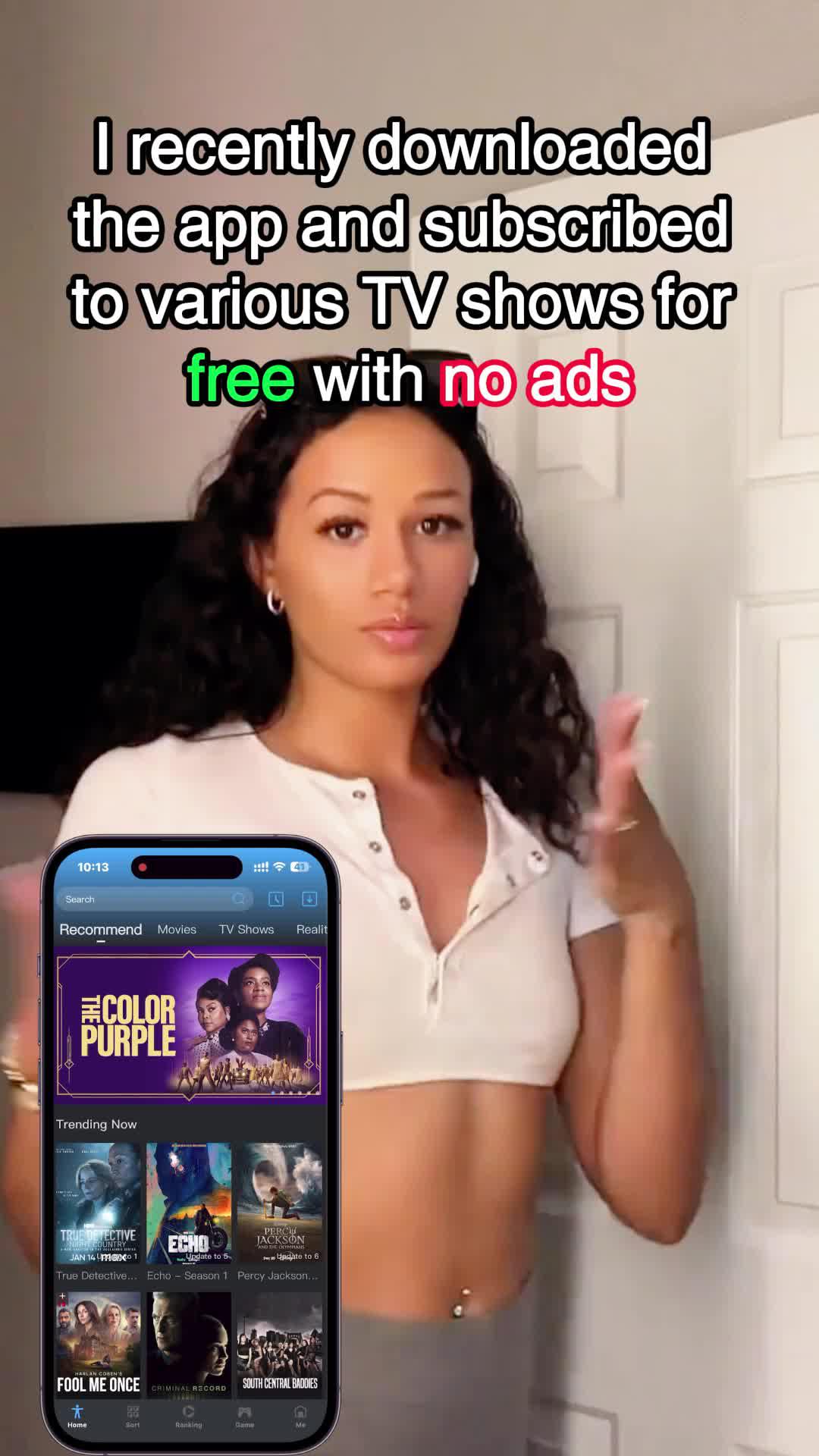 Free popular movies and TV series in HD quality!