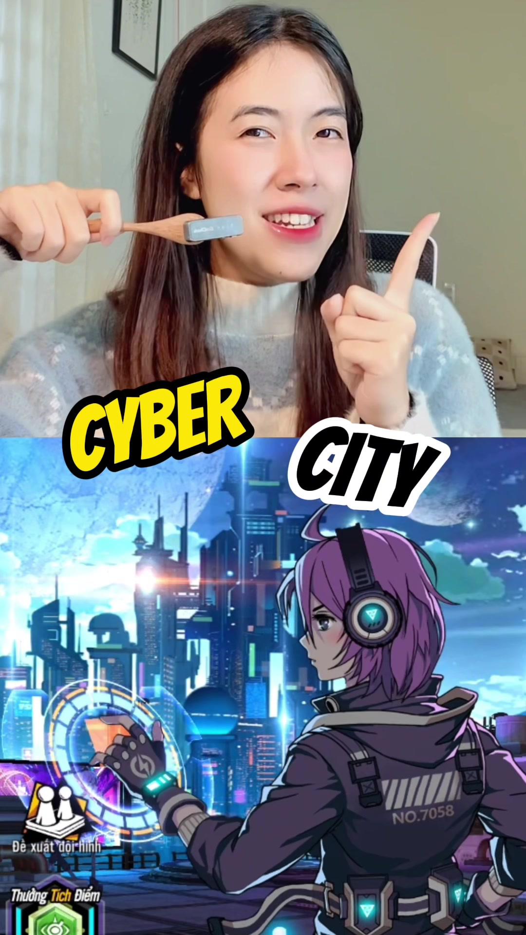Ai mê phong cách Cyber thì bơi zô đây nhoa #xuannhichan #cybercity #thanhphodinang #gamemobile #funtap #moveon #sunnieechan #GamingOnTikTok #WhatToPlay #playtogether #playtogethervn #thanhthoiluottet