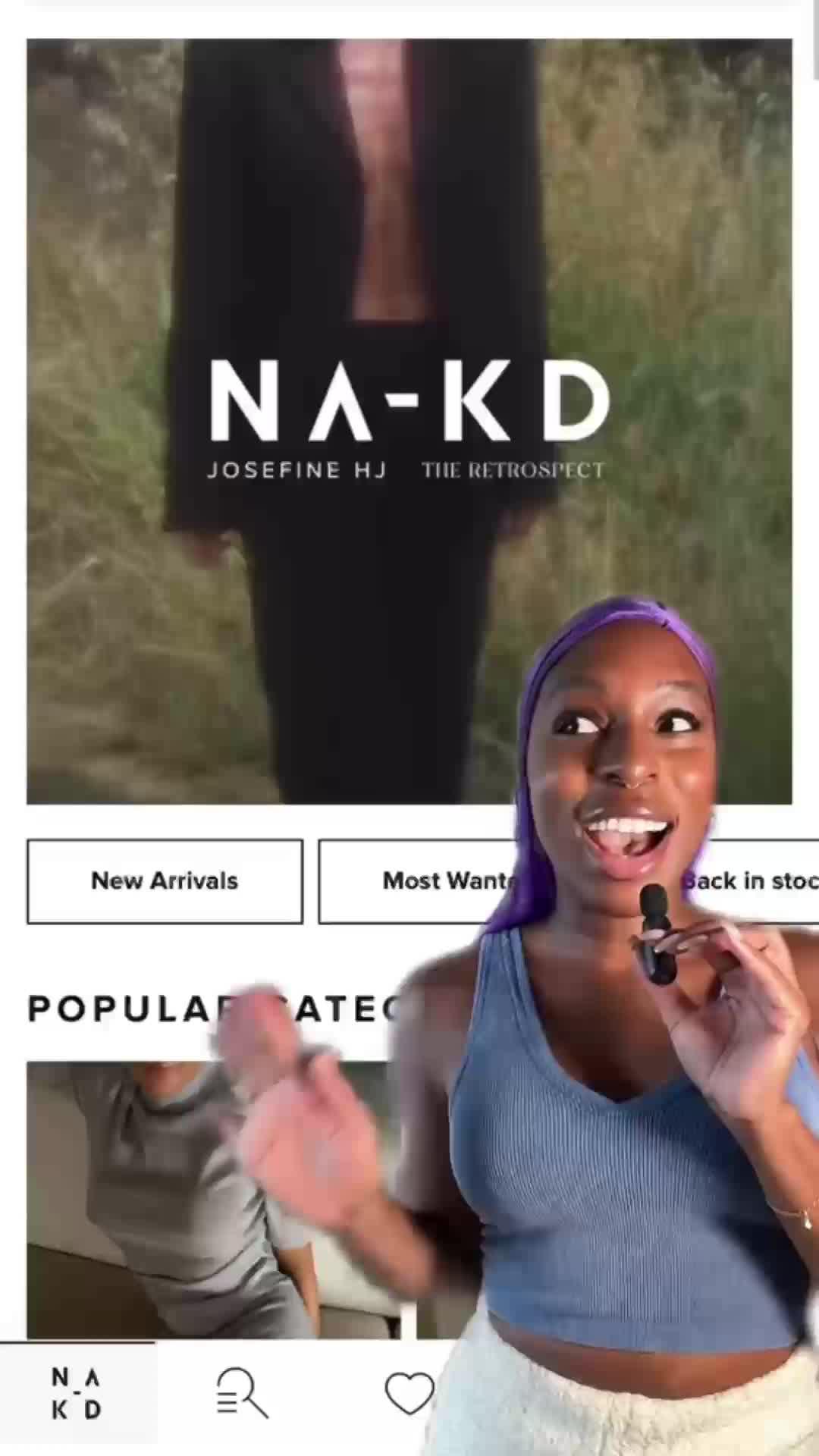 All the styles you love in one place! Download the new NA-KD app now!