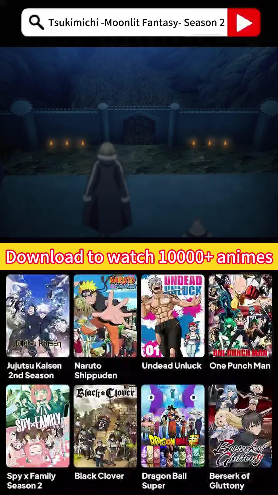 Watch your favorite anime