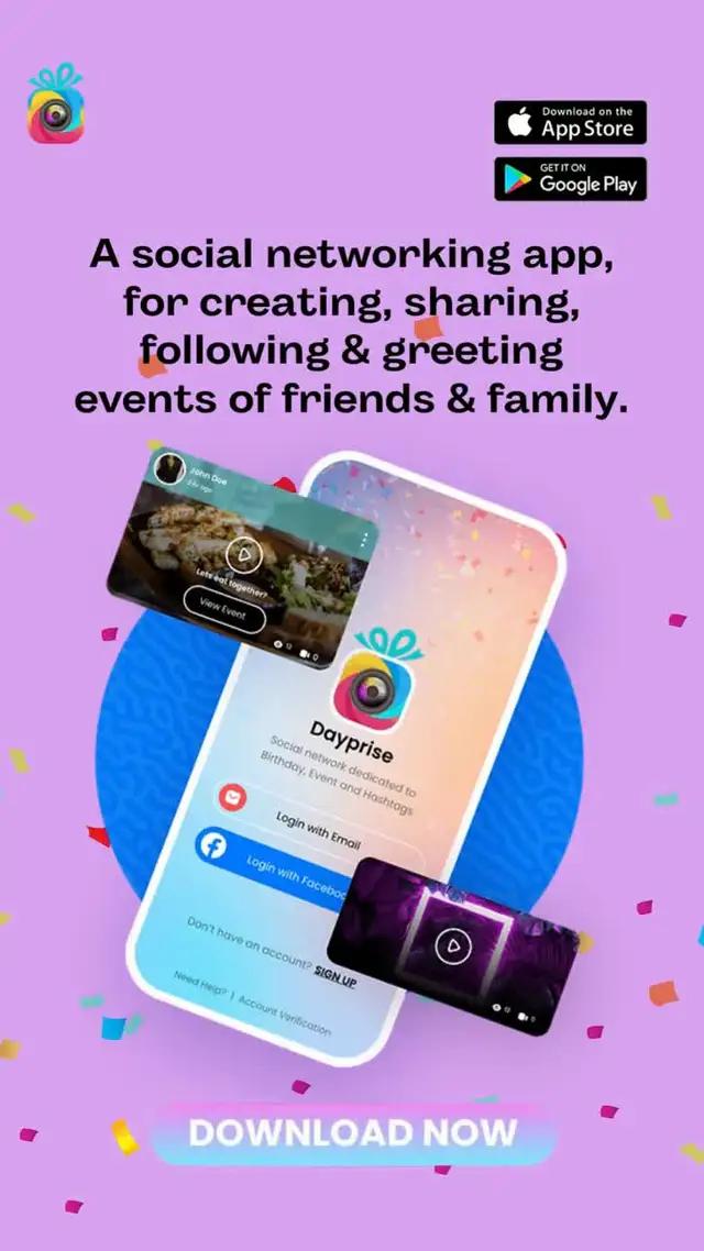 Create, store, and share important life events with friends and family in real time.