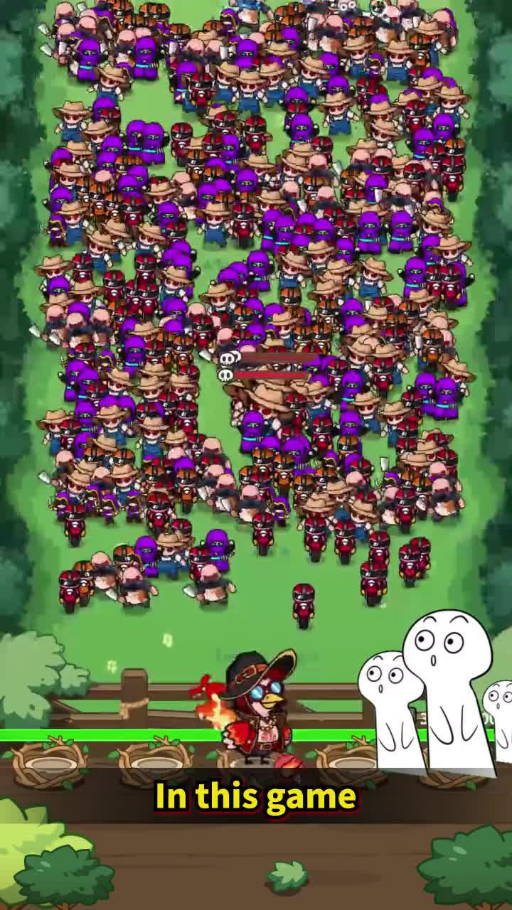 Strategy and luck to beat everything!