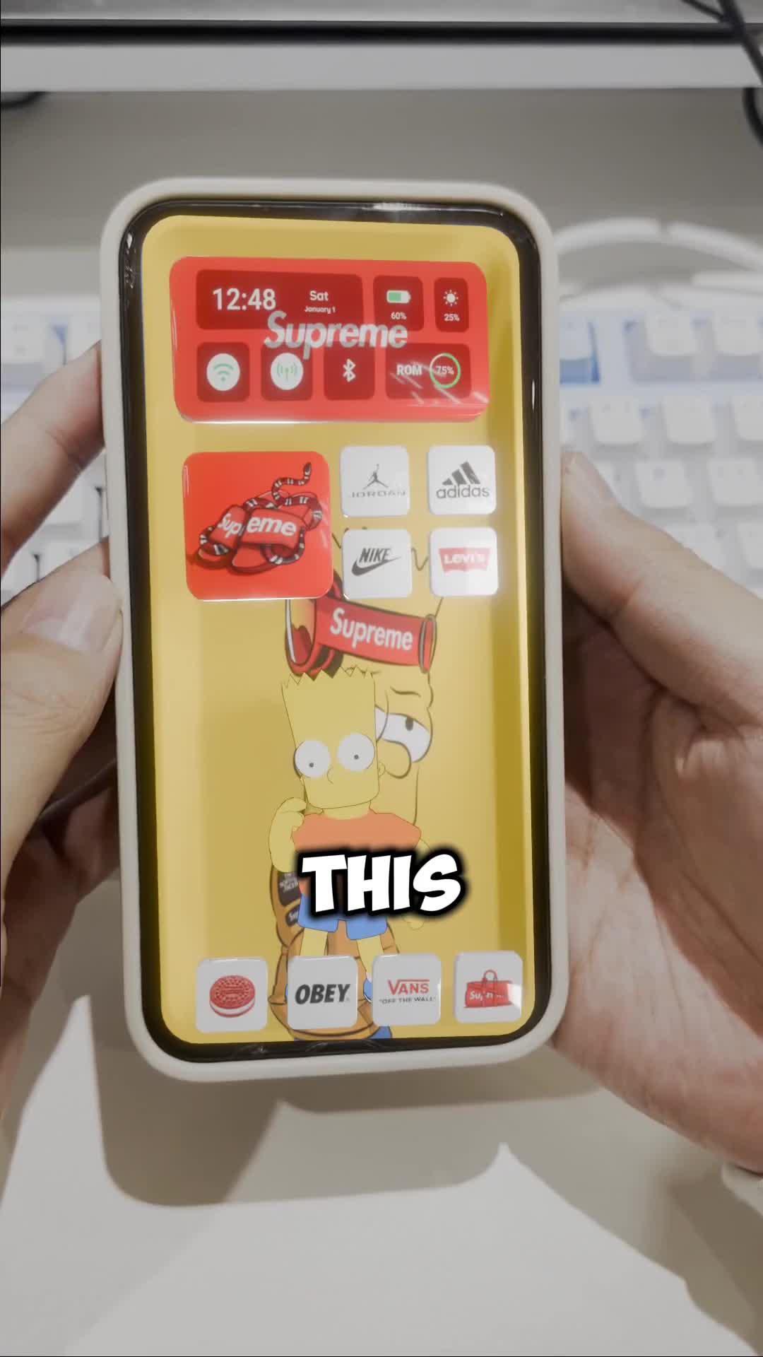 Set exclusive widgets & themes for your Phone