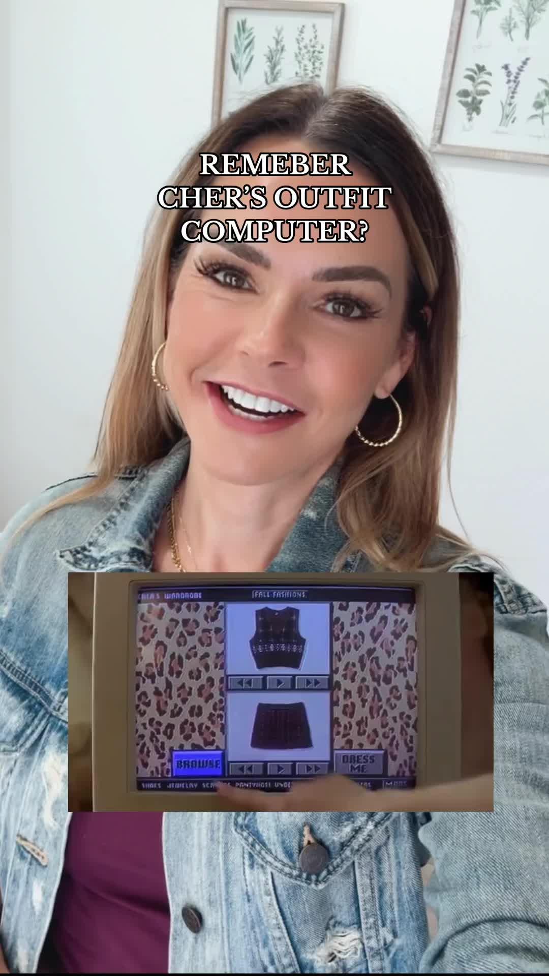 Now you can get dressed just like Cher! #cher #outfitideas #outfitinspo #personalstylist #personalshopper #personalstyling #outfitcheck #ootd #styletips #styleinspo #app