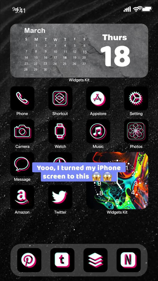 Set exclusive icons & themes for your iPhone!