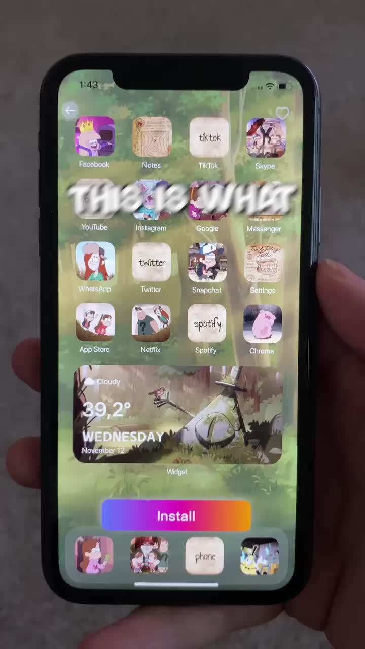 One Tap Changes Your Icon！