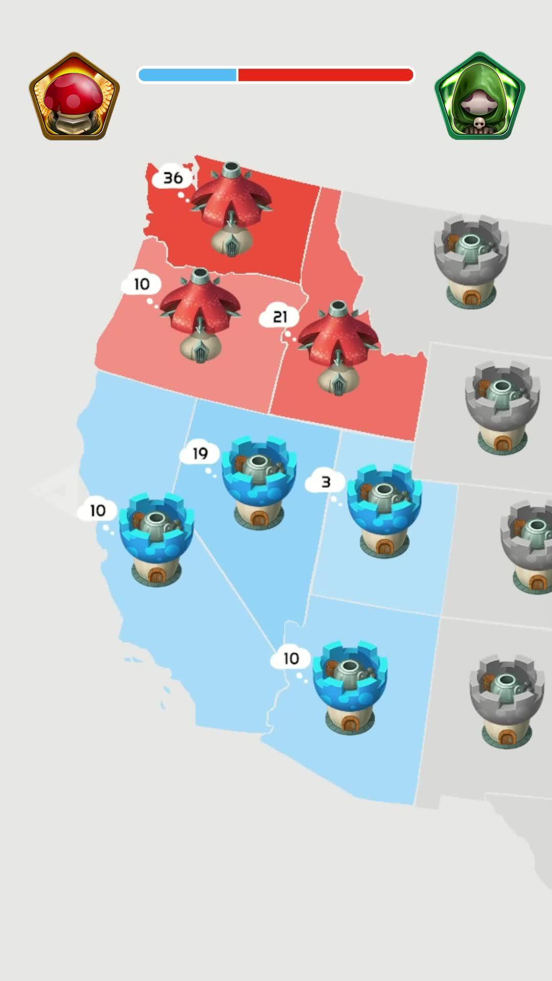 PVP and PVE strategy game