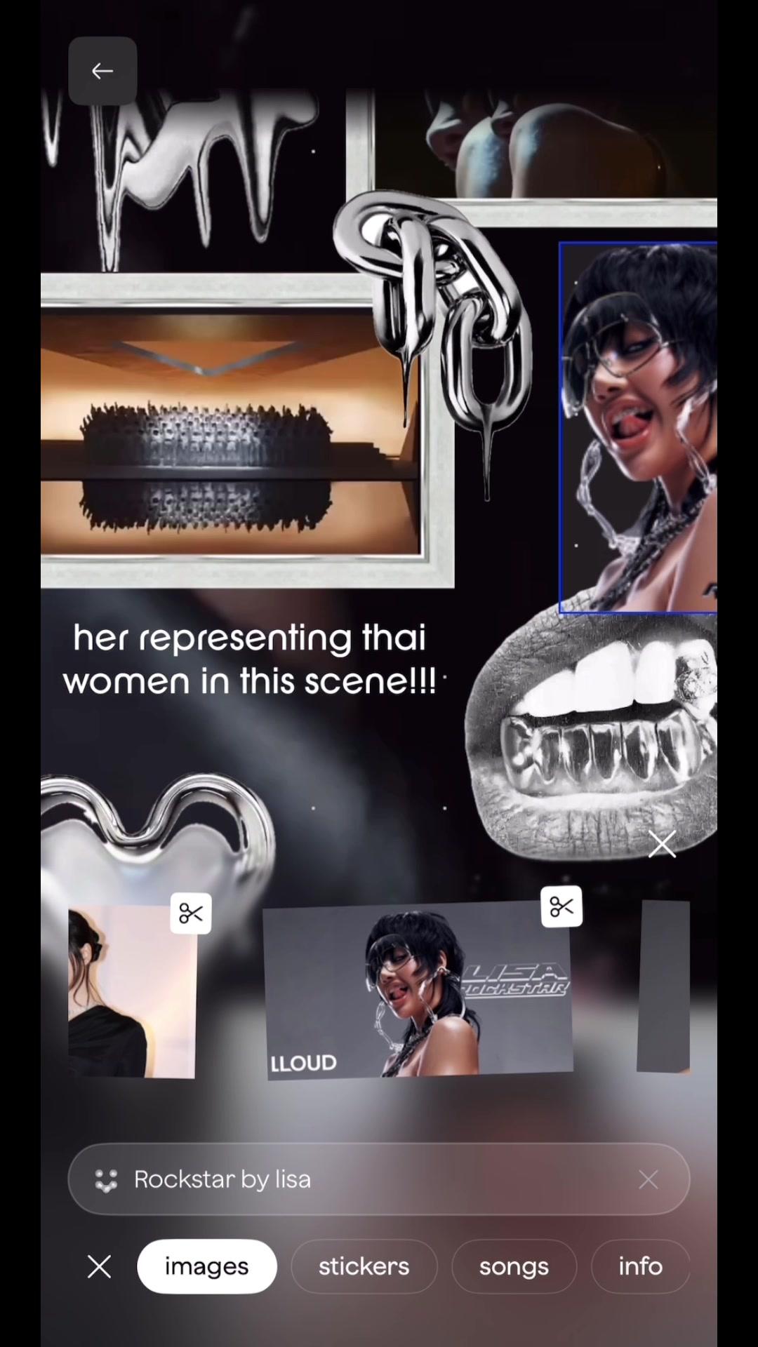 name a better way to ~fangirl~  #kpop #fangirl #rockstar #lisa #verseapp