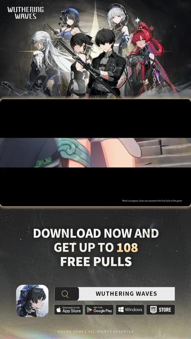 Open World RPG with Endless Possibilities! Set sail for your journey in Wuthering Waves!!!