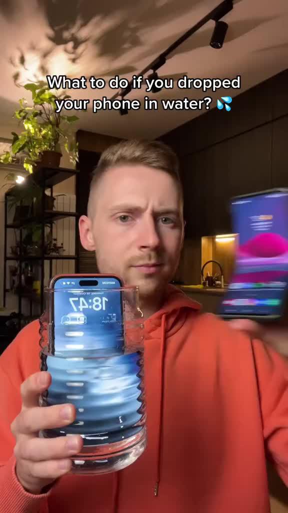 great way to get water out of speakers