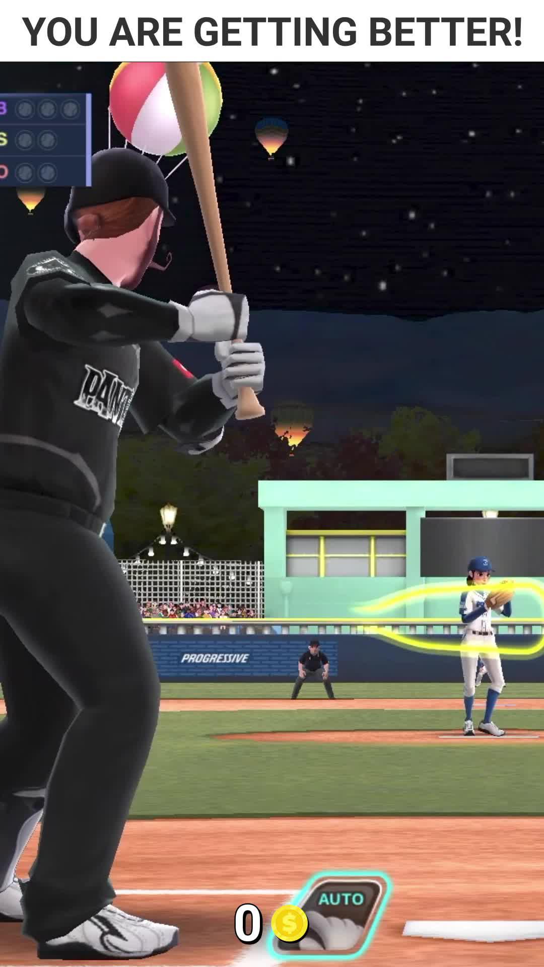 Real-time multiplayer baseball game. Collect trophies and join higher leagues. Download now!