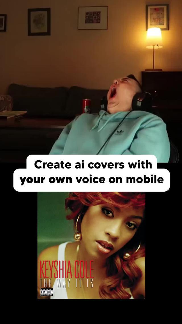 This app can create your own voice AI cover songs. Try it now!