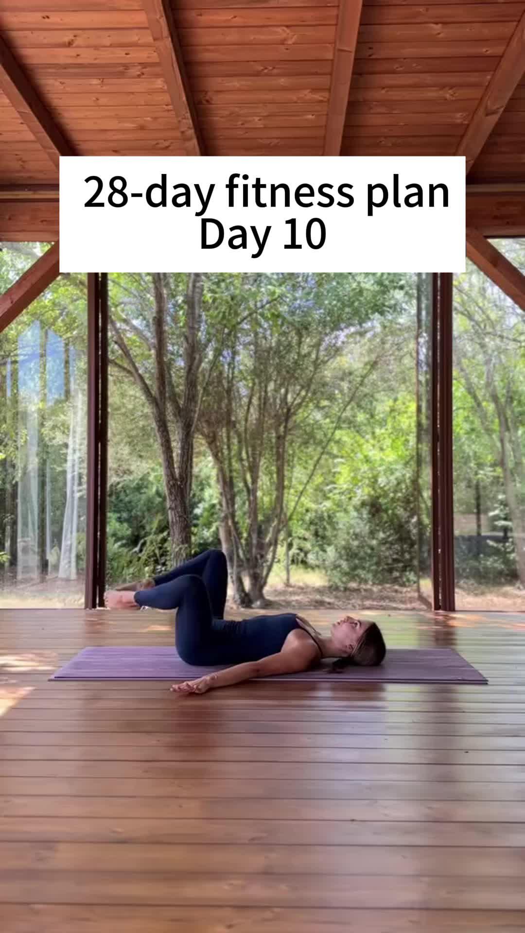 Easy exercise at home anytime, no equipment!