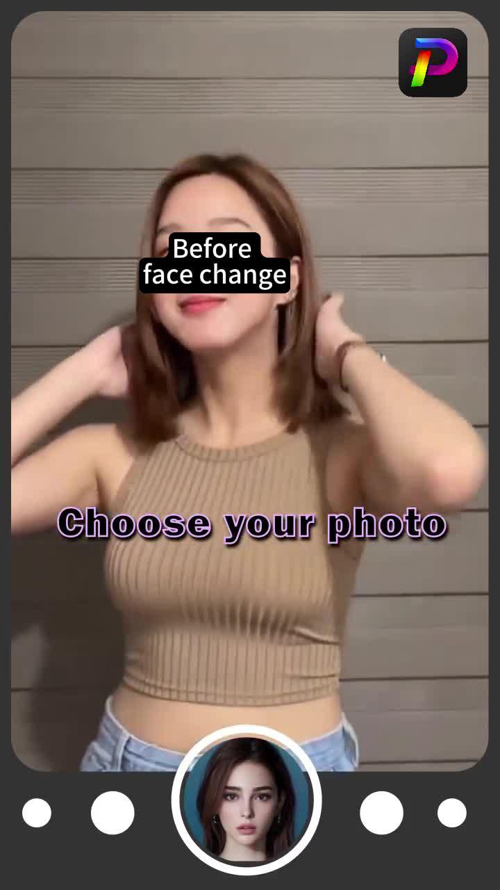 One click face change, experience a different version of yourself