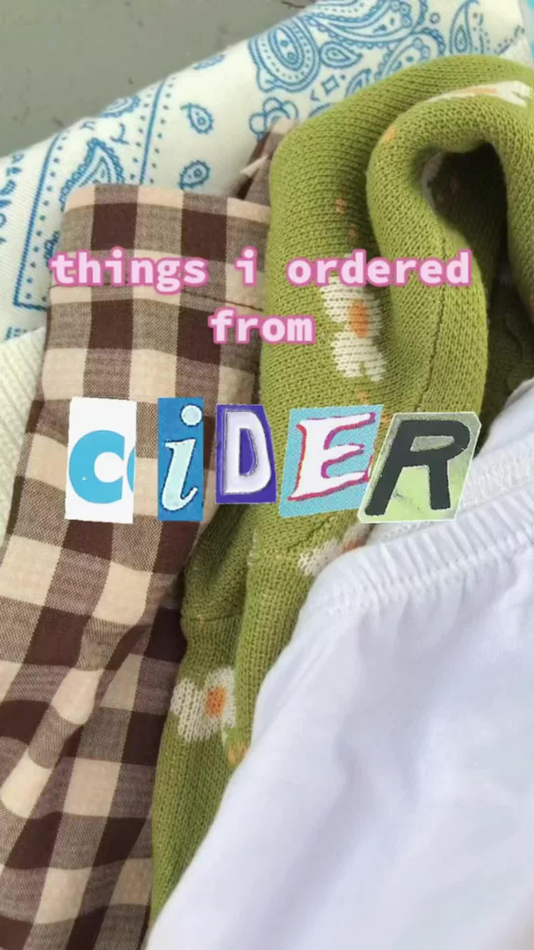 Adorable & affordable! 20% off with code CIDER_APP!